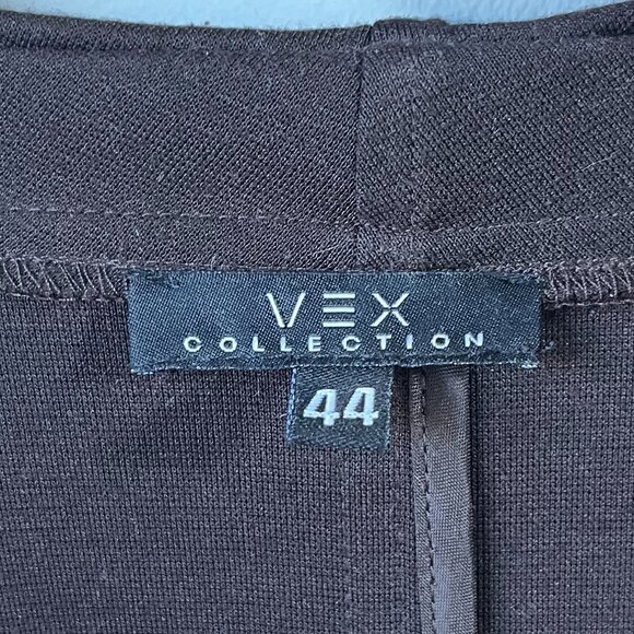 Vex Collection Vintage Brown Blazer size 44 EU / 10 US - Picture 4 of 6